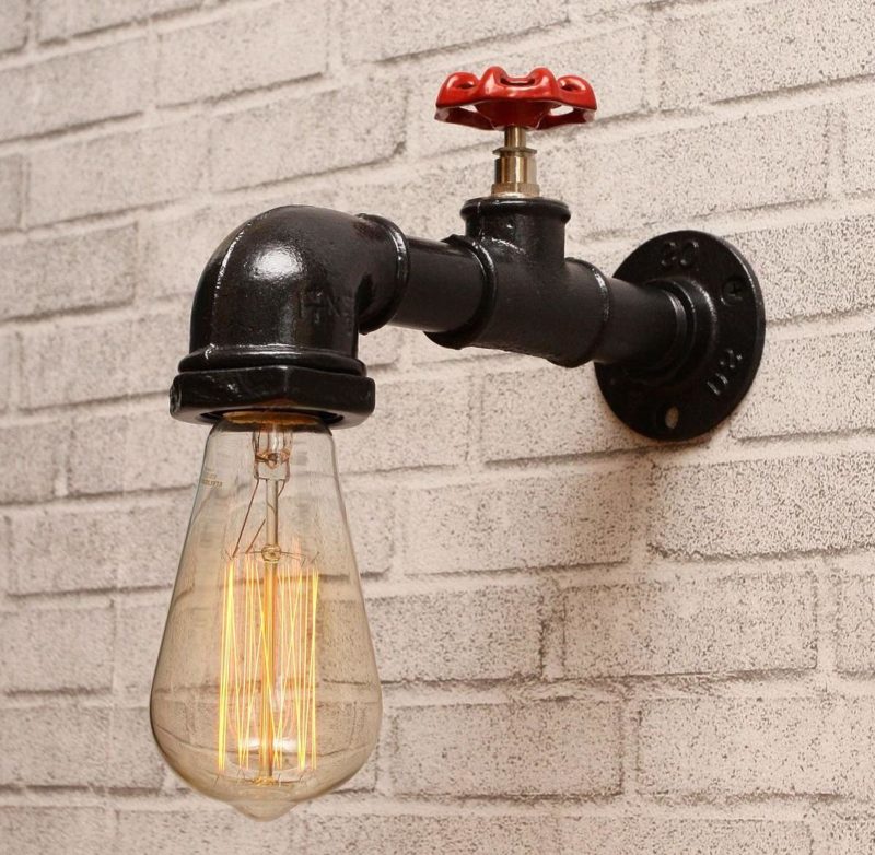 Самодельный светильник в стиле лофт — подробная инструкция по изготовлению