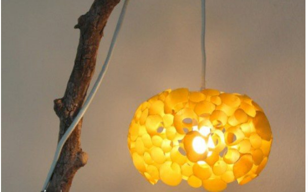 Красивые самодельные светильники из подручных материалов