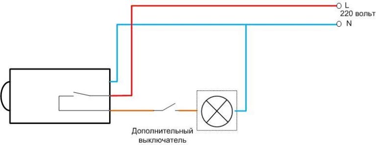 Как включить датчик света