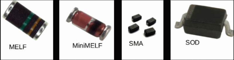 Обозначение на корпусе SMD стабилизатора и маркировка второго диода на импортных чипах