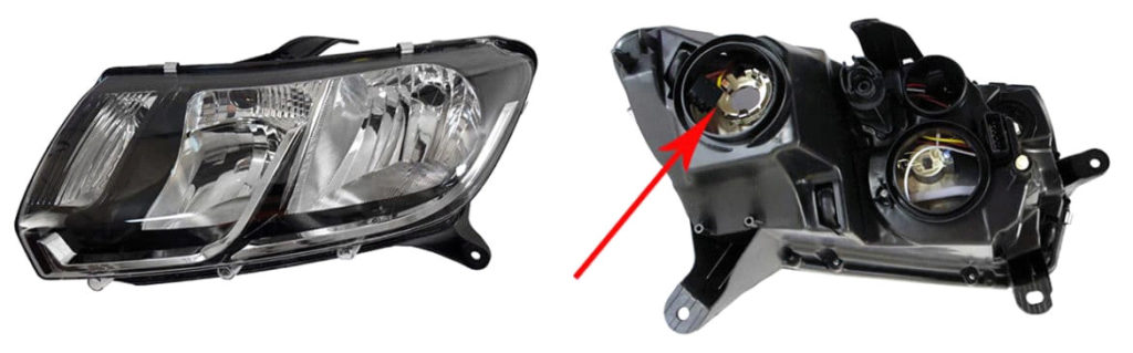 Как поменять лампочку ближнего света на Рено Логан 2 в новом кузове? Какие лампы стоят на "Рено логан-2" и как их заменить