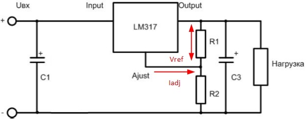 Описание характеристик стабилизатора LM317T